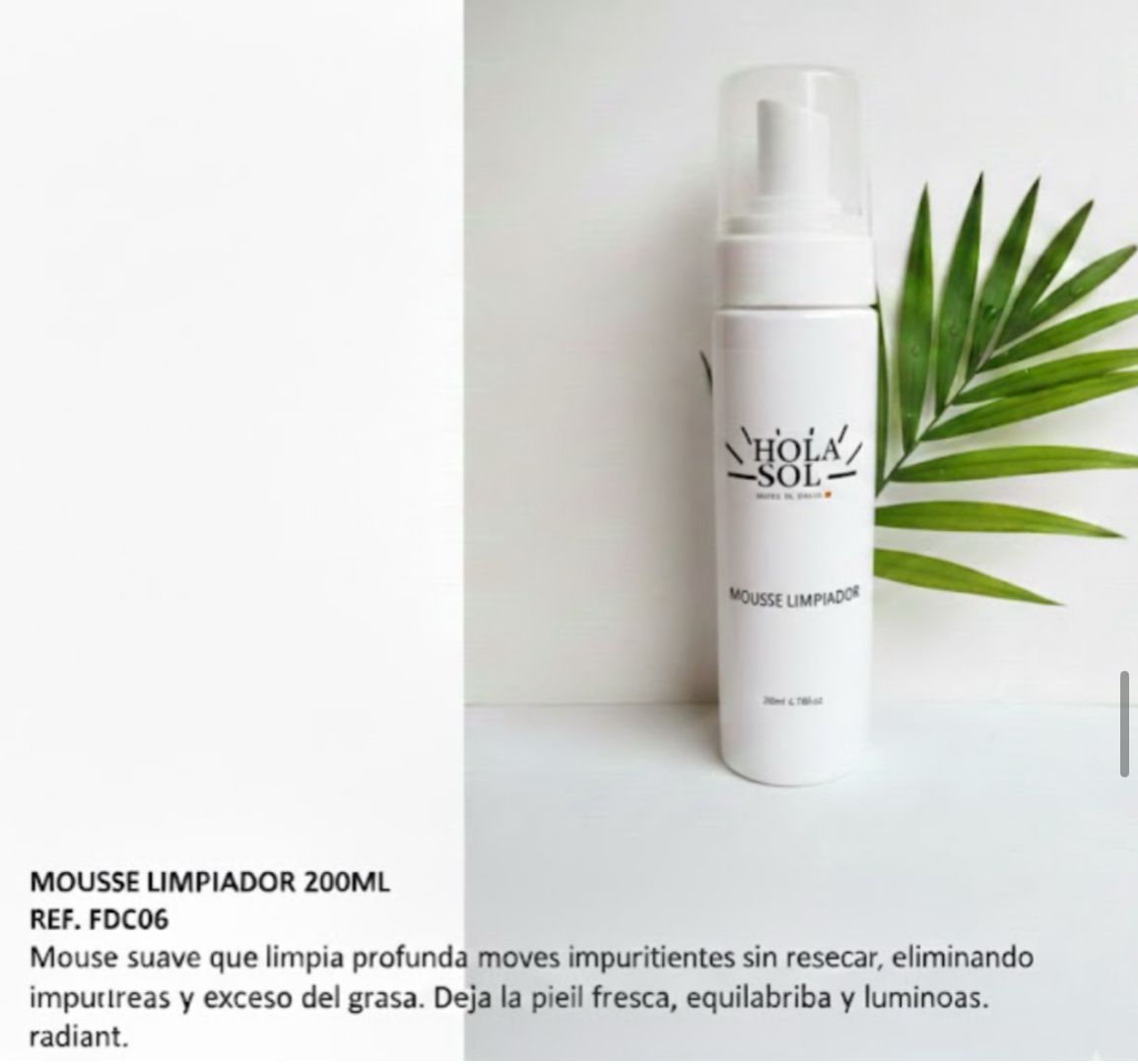 HOLA SOL Cleansing Mousse