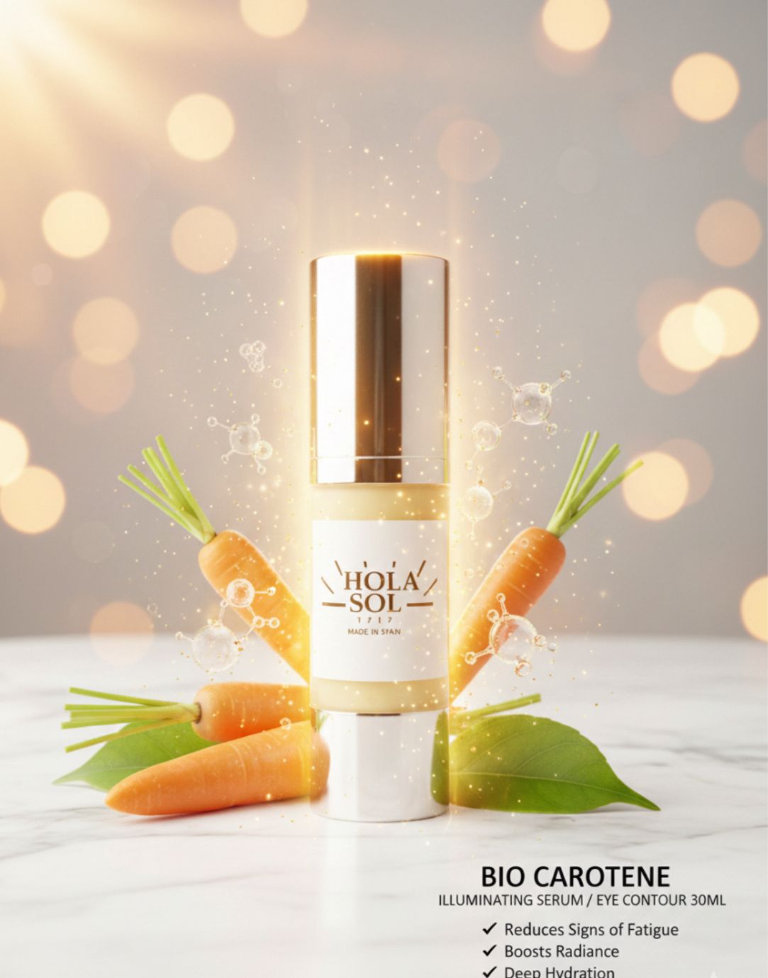 HOLA SOL Bio Carotene Serum & Eye Contour